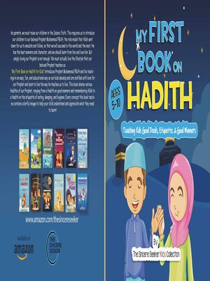 cover image of My First Book on Hadith for Children